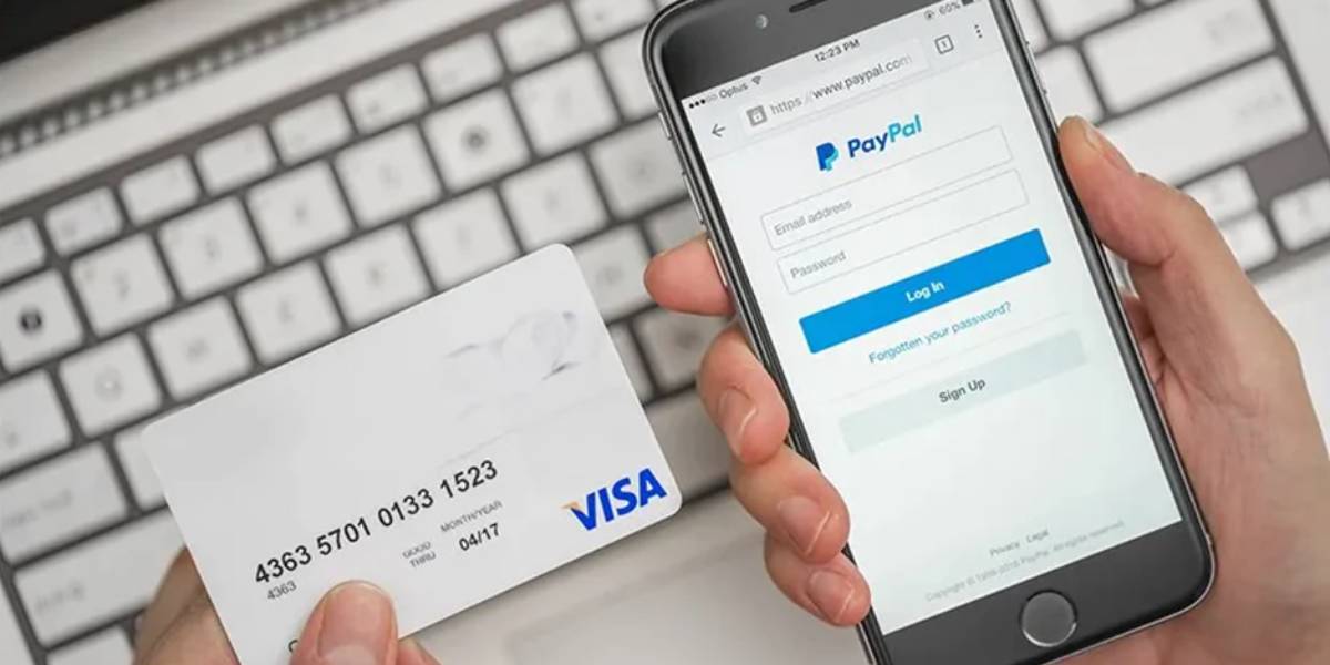 شارژ حساب پی پال